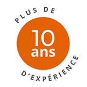 Plus de 10 ans d'expérience